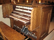 Three Manual Console for Sam Jones Memorial 
UMC